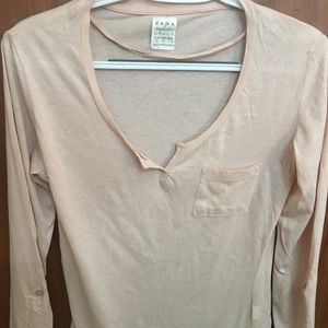 Zara basic tee